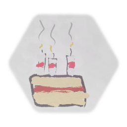 Cake sticker