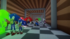 Everybody runs form Baldi apparition