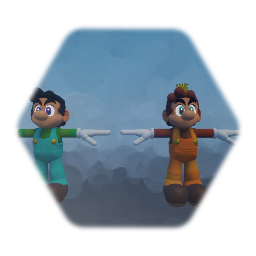 Mabel and King George | Hoppers
