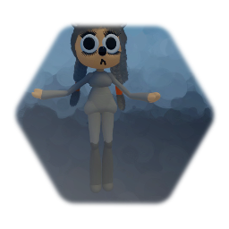 Rachel the raccoon girl