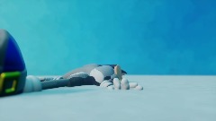 He hurt, was werewolf kick him