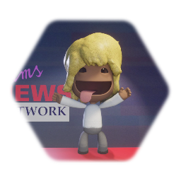 News Reporter SackBoy