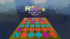 Rail Route Puzzle Game