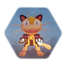 Meowth TRON suit