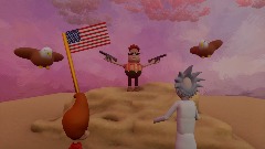 Carl has a gun