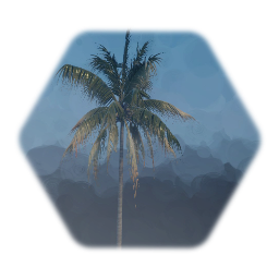 Remix of Hi def grouped Coconut Palms and Singular