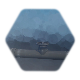 Stylized Shut-Off Pipe