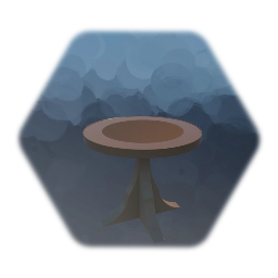 Small Round Wooden Table