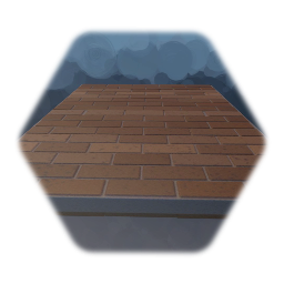 Brick ground tile