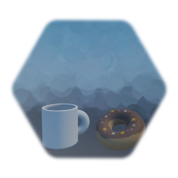 coffee & donut