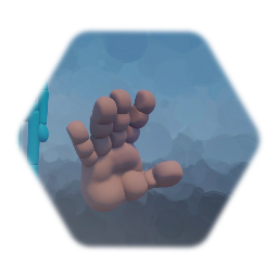Remix of Cartoon4 finger stubby hand rigged for animation