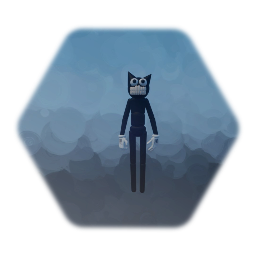 Realistic Cartoon cat