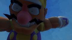 Wario gets stuck