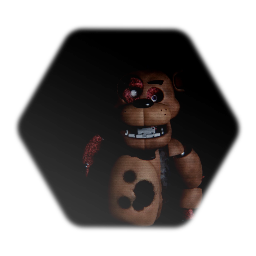 Stylelized stuffed Freddy fazbear