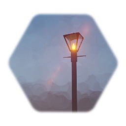 Classic Noir Street Lamp