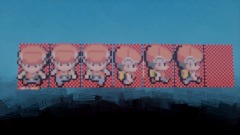 Pokemon Pearl - Male Sprites WIP