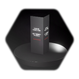 Rotating Base for 3D object ( Vertical Version )