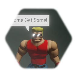 Duke Nukem (Street Fighter Form)