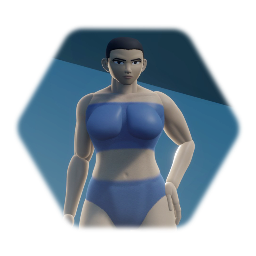 Slim female template.