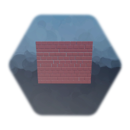 White wall and Brick wall