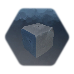 Basic Stone Cube Asset