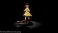 Stylized Yandere Korone model showcase