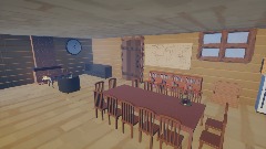 Sea side island station locomotive crew Common room