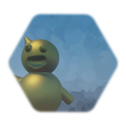 Gold Balloon man