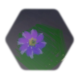 Lillypad - Purple Flower