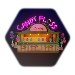 Luna park Candy booth