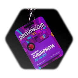 Cubixphere #DreamsCom21 Lanyard