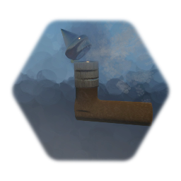 Steampunk pipe valve