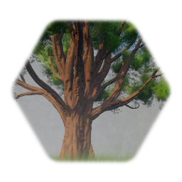 Tree and grass