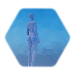 Natural realistic female sculpt