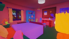 Bart Simpsons'es room