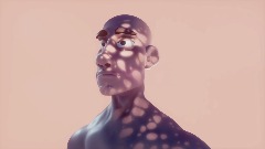 Stylized headbust male