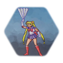 Usagi Tsukino (Sailor Moon) Pixel Art Sprite