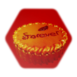 Permanent cake Button