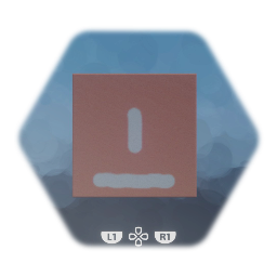 Player-controlled rotating cube