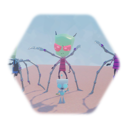 invader Zim . Invader Tak . Invader Dib