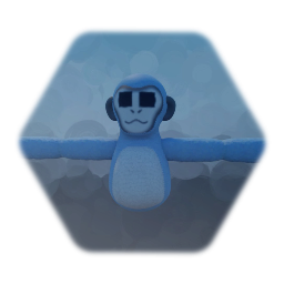 Playable Ice chimp