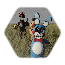 <clue>Withered Toy Bonnie Model