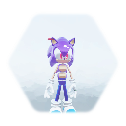 Anamatronic Emerald the hedgehog