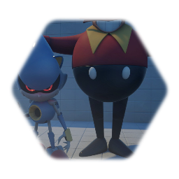 Metal Sonic classic model