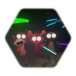 Sprunki Star war/oran jedi Gray jedi garnold bot tunner