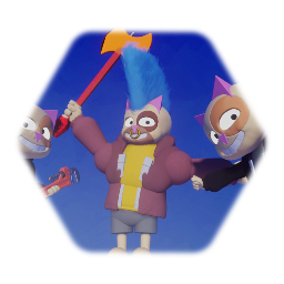 Cat Thug (Patchy & Rocky)