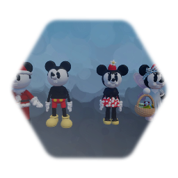 Mouse boy and  mouse glir