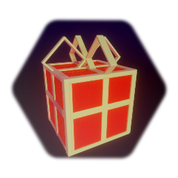 Outdoor ornament  present box