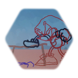a simple animated knuckles