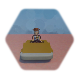 Woody in a go kart MRR3